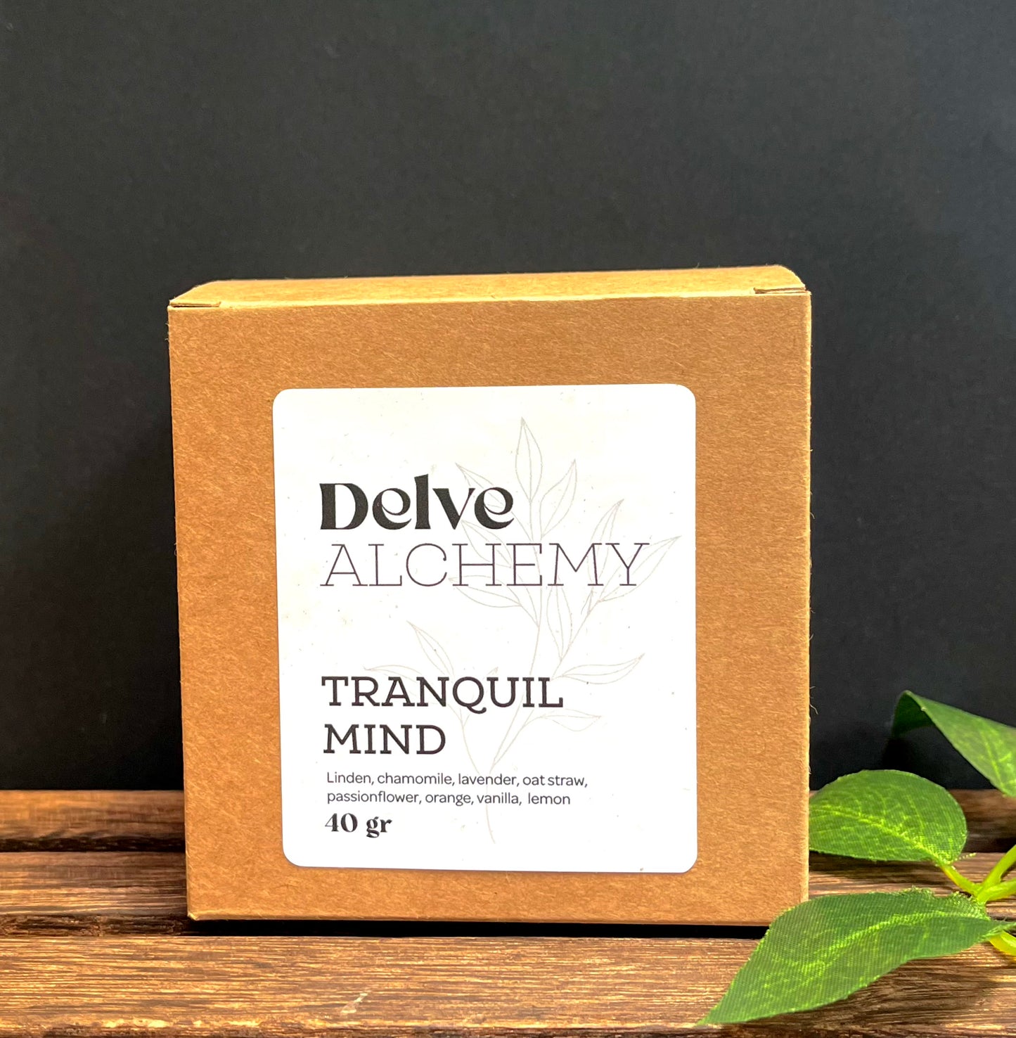 Tranquil kind tea to calm mind and body